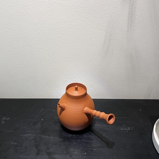 贵陶 淮洲·橄榄竹 潮州砂铫玉书煨煮水壶钟贵河工作室文人茶器