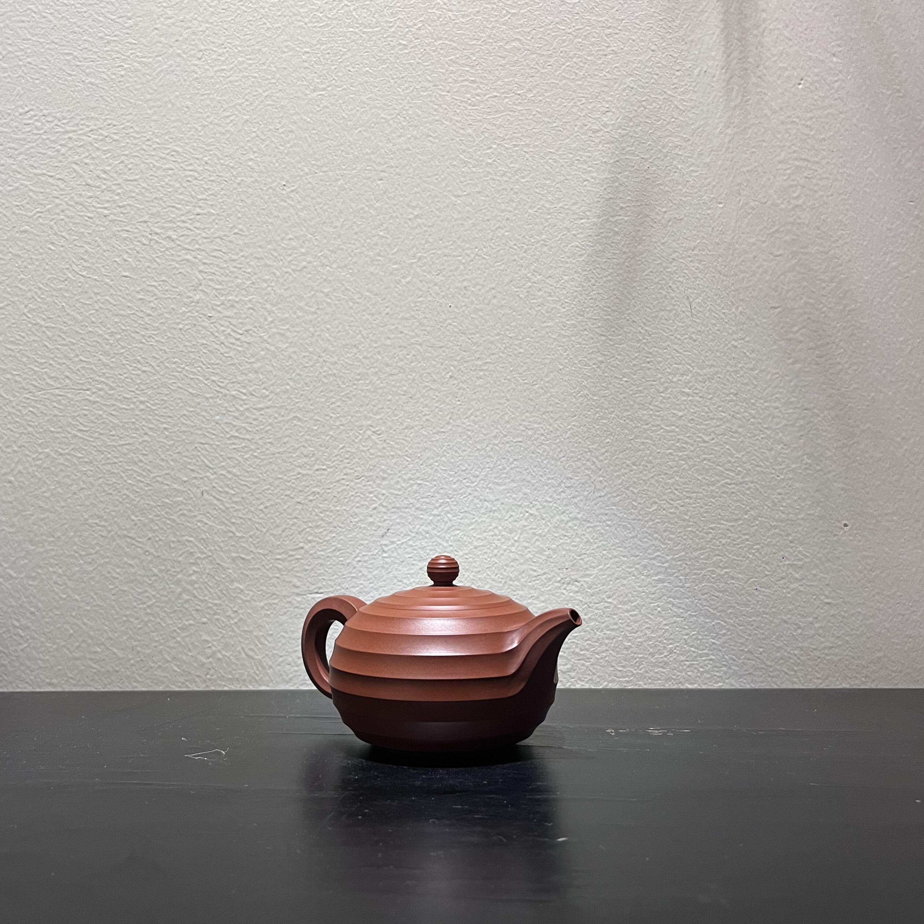 飞跃壶·金奖 高工邱桂林制潮州手拉壶朱泥工夫茶器
