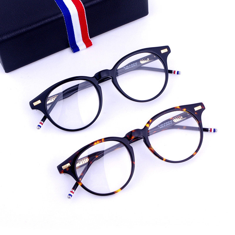 桑姆布朗尼复古圆框男女配近视眼架潮流防蓝光辐射眼镜框TB404