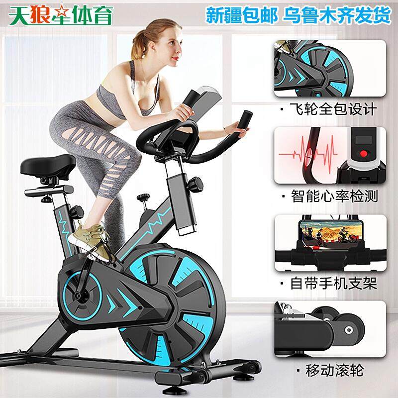 家用静音健身器材动感单车力达康图片