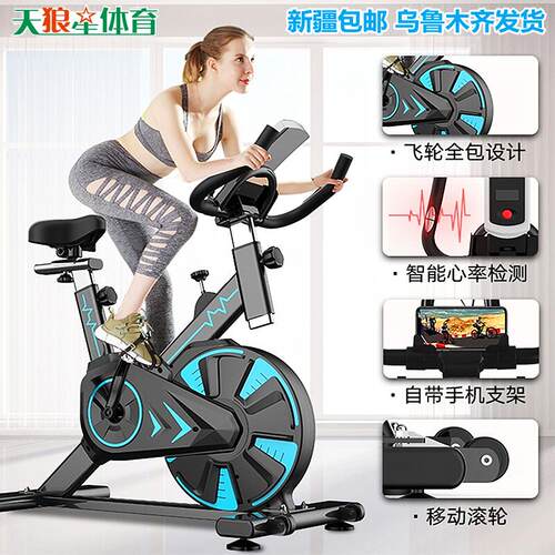 家用静音健身器材动感单车力达康