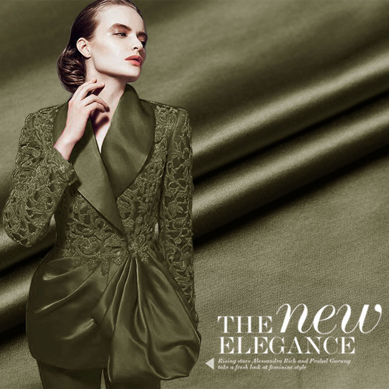 新品真丝棉缎布料服装面料真丝布料百搭经典颜色 79元一米