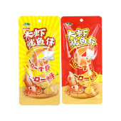 大虾鱿鱼仔海鲜即食零食带籽墨鱼仔小吃休闲食品解馋满籽海味熟食
