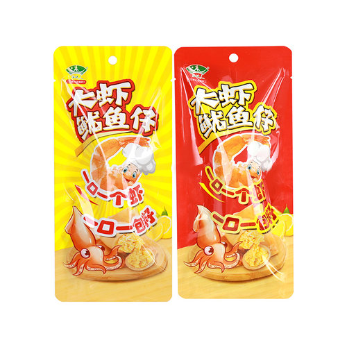大虾+鱿鱼籽含量≥50%颗颗满籽