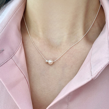 天然淡水珍珠项链925纯银轻奢小众设计高级感气质锁骨链女 XL6140
