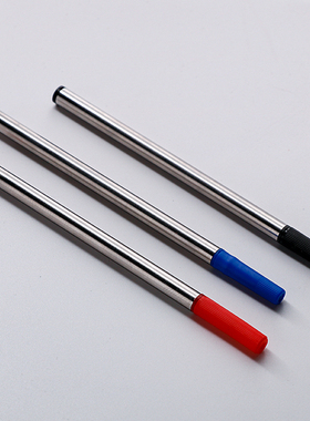 厂家直供 金属水性签字笔芯 中性笔笔芯 签字笔笔芯 全长11.1cm