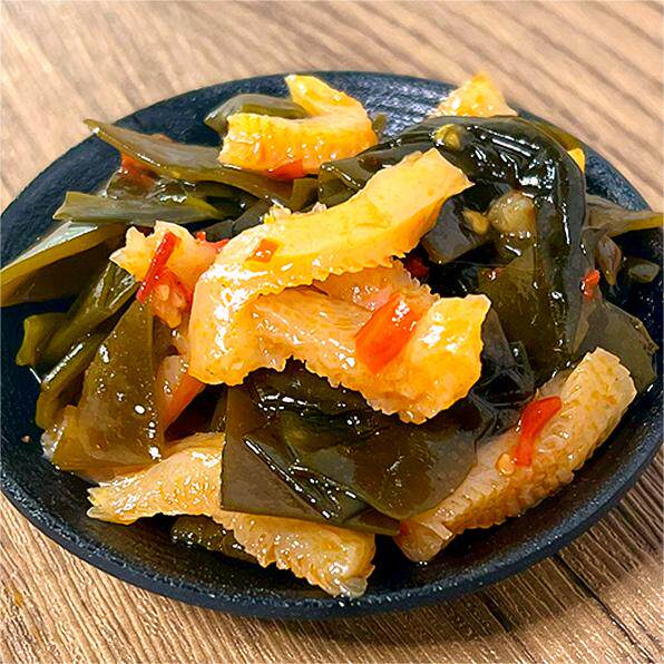 渔大叔香辣魔芋海带爽低脂健身办公室解馋即食海味小零食