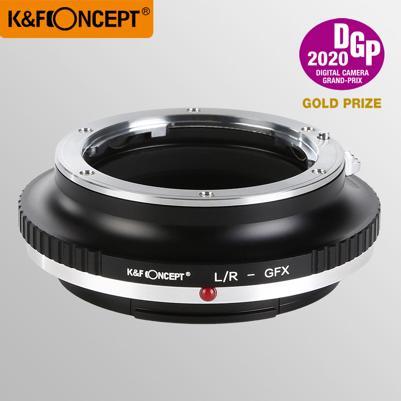 KF concept LR-GFX 适用于Leica徕卡R镜头转富士GFX口 FX中画幅 转接环