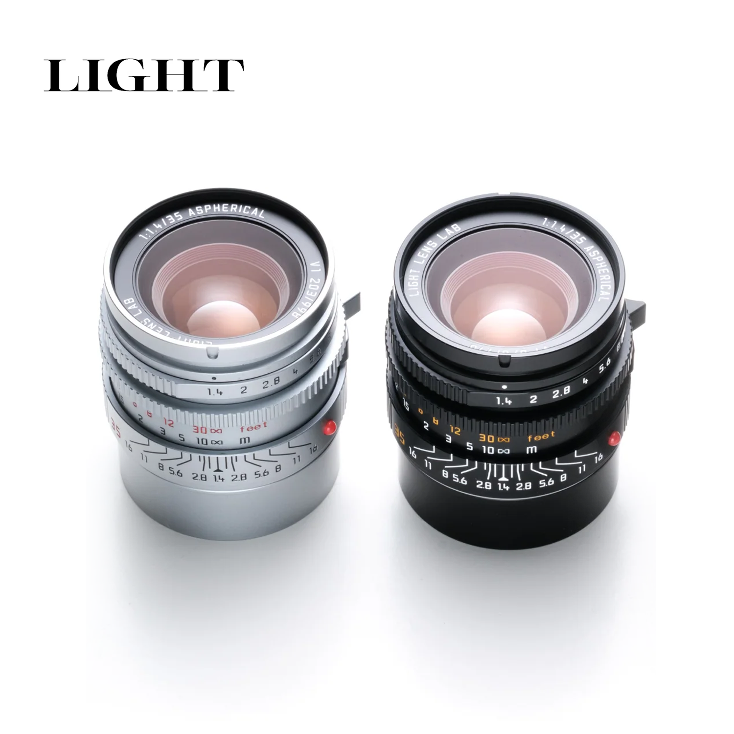 Light lens lab老周M35f1.4 11873复刻钛版限量版 双非复刻 M口