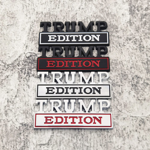 TRUMPEDITION英文字母贴标汽车改