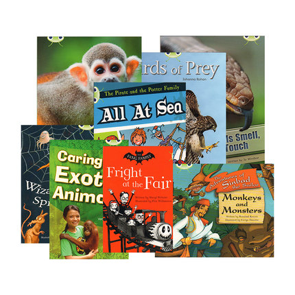 培生原版进口英国小学分级阅读课程-虫虫俱乐部 适合6-12岁英国儿童学习 Bug club Write A套装共8本