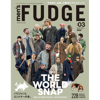men'sFUDGE男性时尚搭配杂志