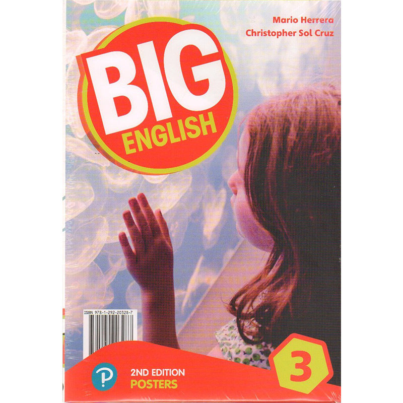 培生英文原版进口 朗文少儿美语旗舰课程 big english 第二版 教师