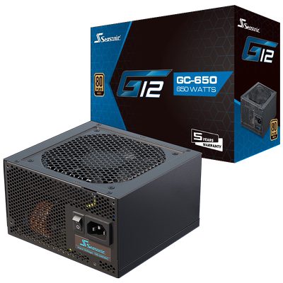 海韵G12GC-650金牌电源