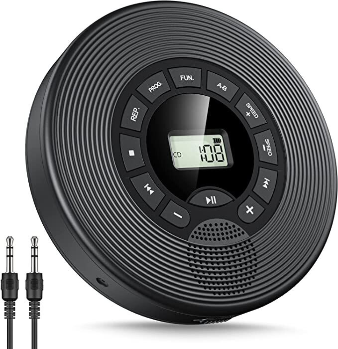 일본과 한국의 충전식 CD 플레이어 CD 랜덤 청취