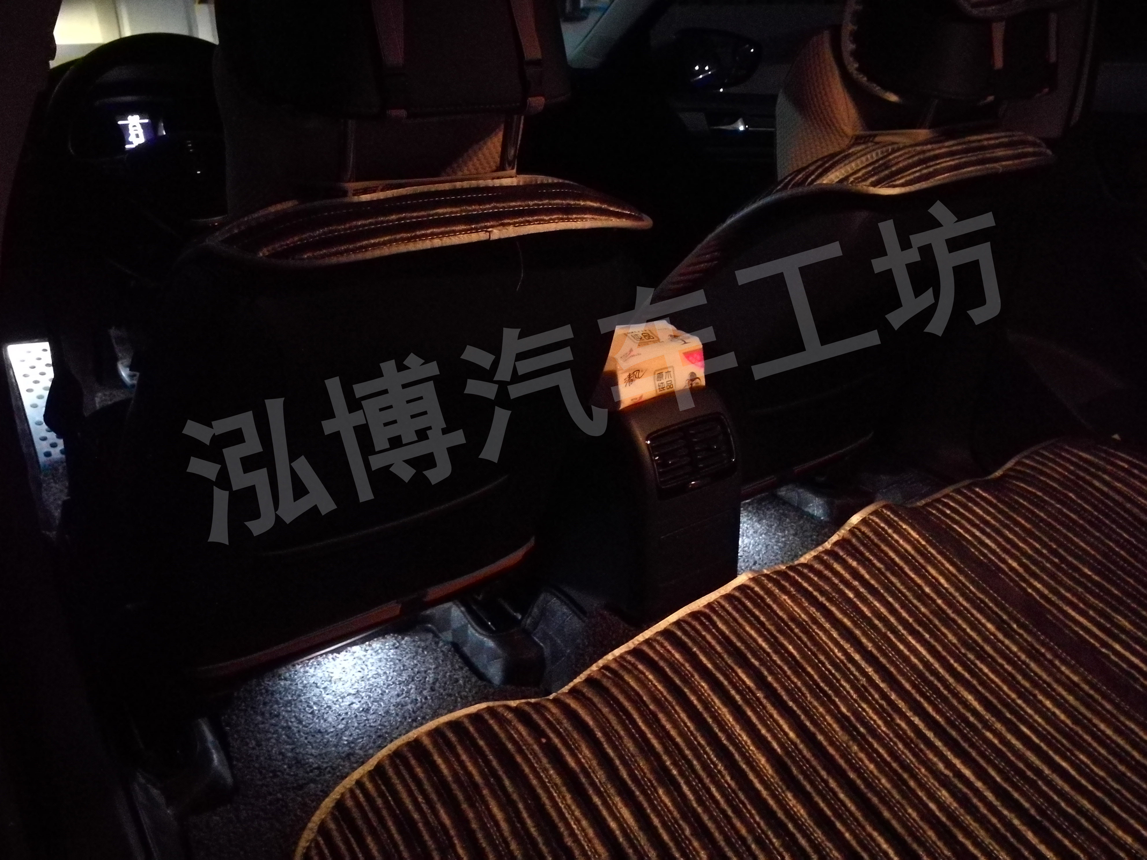 大众原厂原装led脚窝灯速腾迈腾帕萨特高尔夫凌度cc尚酷途观