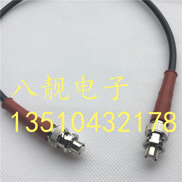 5KV高压BNC-JJ射频SHV公对公连接线耐高压BNC公转5千伏耐高压BNC