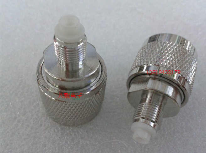 高频/射频FME母转N公 对讲机转接头 FME-J 同轴连接器 无线转换头