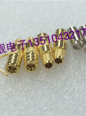 高频SMB-K-3同轴50欧姆馈线接头AP射频SMB母RG142信号SMB接线头