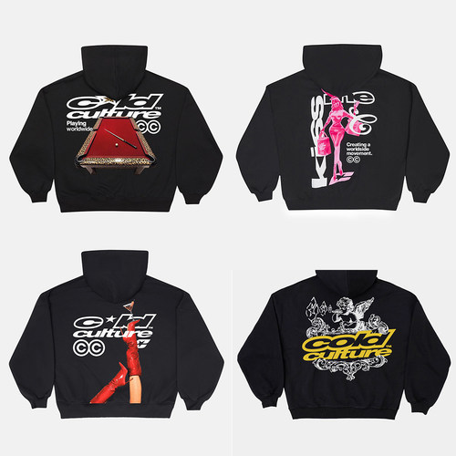 26FW COLD秋冬上新男女同款情侣卫衣全棉毛圈长袖高品质上衣外套