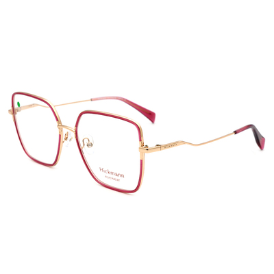 真品Hickmann海歌漫眼镜架女款时尚钛架素颜全框近视镜框HIC1181T