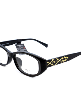 真品PORTS宝姿眼镜框时尚个性精致板材质感配高度数镜架POF24402