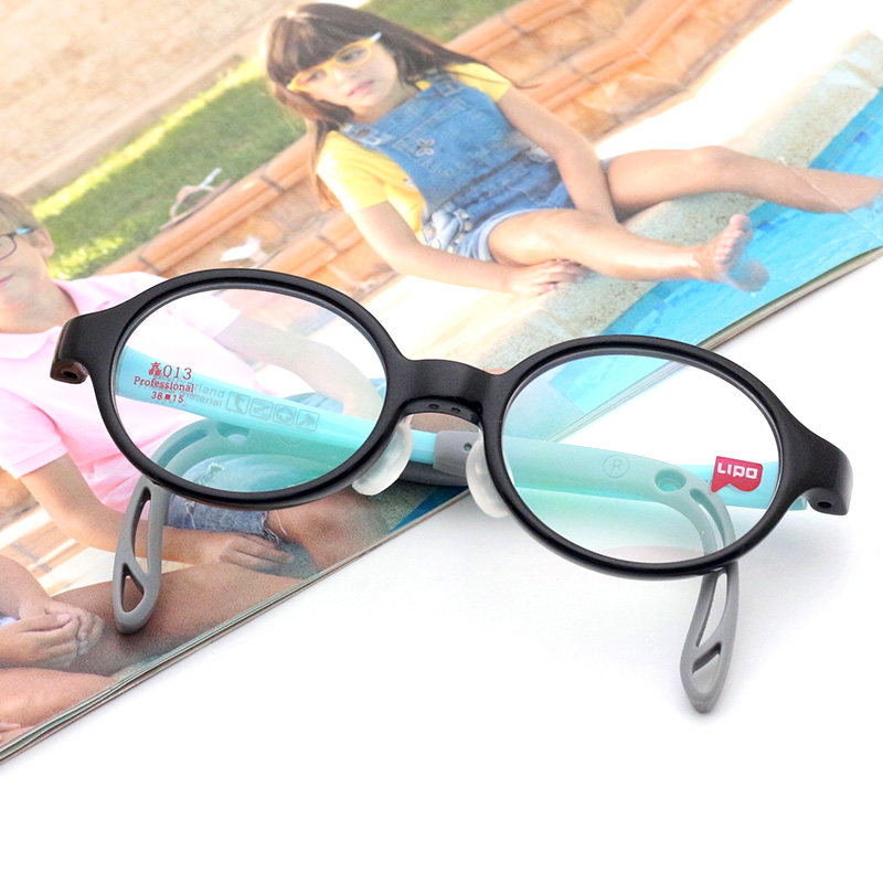 真品LIPO/李白儿童眼镜框 幼儿宝宝男孩女孩眼镜架配近视镜 嚞013