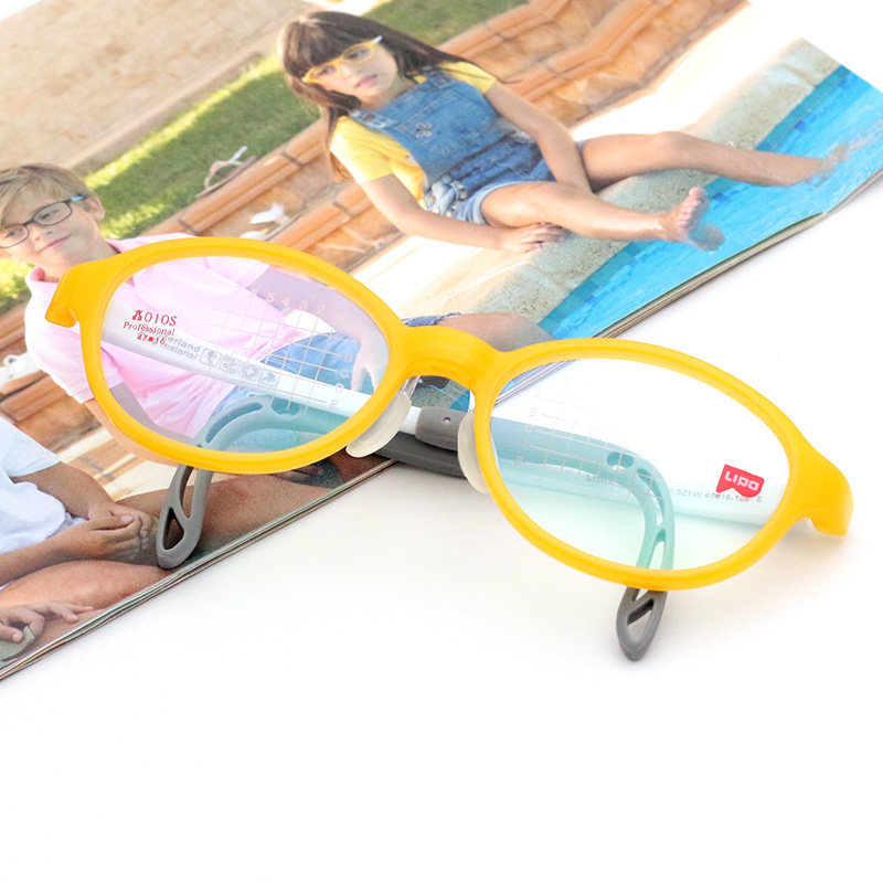 真品LIPO李白儿童眼镜框 幼儿宝宝男孩女孩近视眼镜架配镜 嚞010S