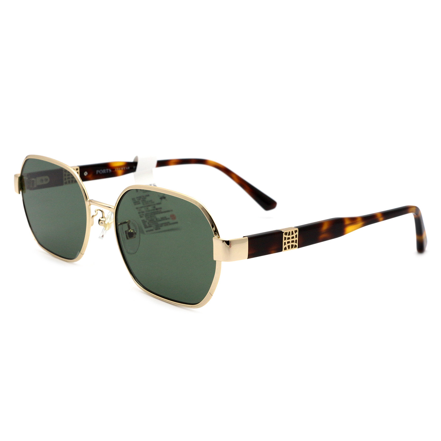 新款PORTS墨镜宝姿太阳镜金属多边形小镜框男女遮阳眼镜 PSF21603