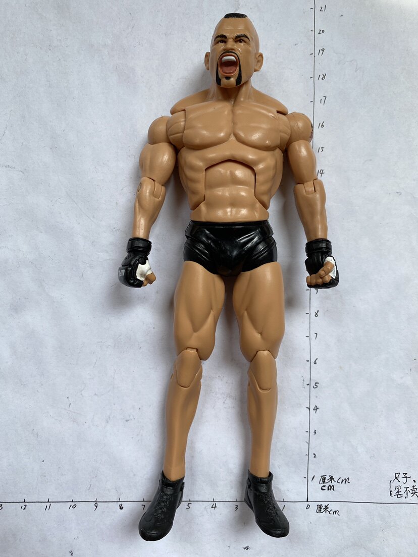 ufc格斗摔跤人偶 冰人chuck liddell关节超可动ufc legends jakks