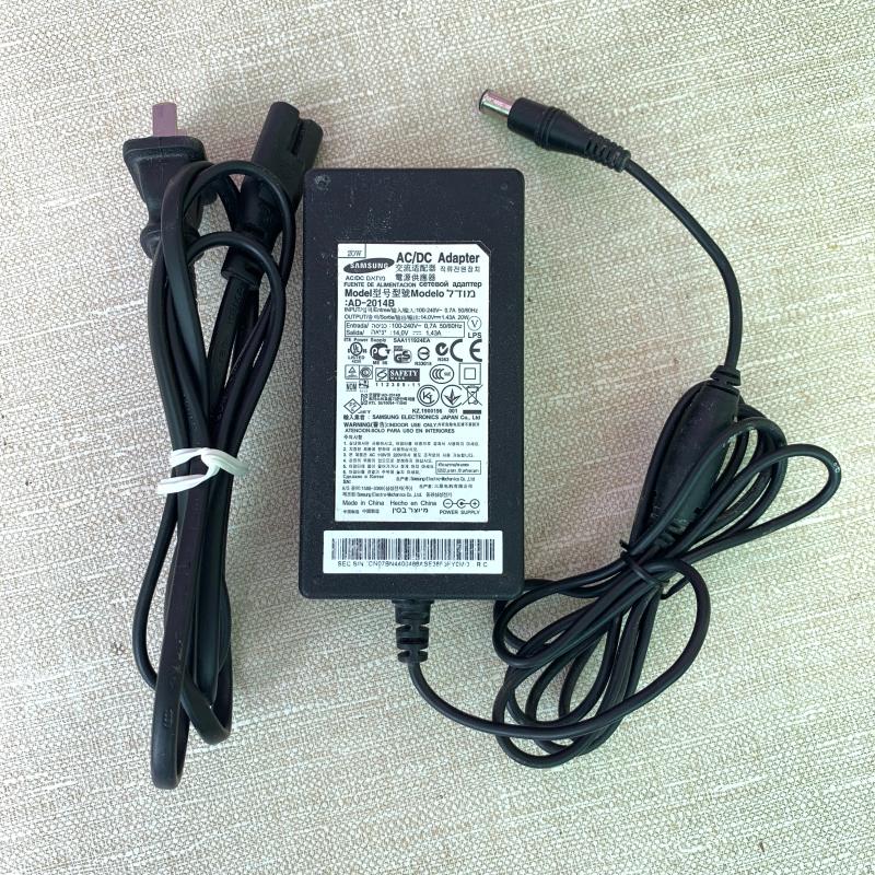 原装正品三星14V 1.43A液晶显示器笔记本电脑电源适配器AD-2014B