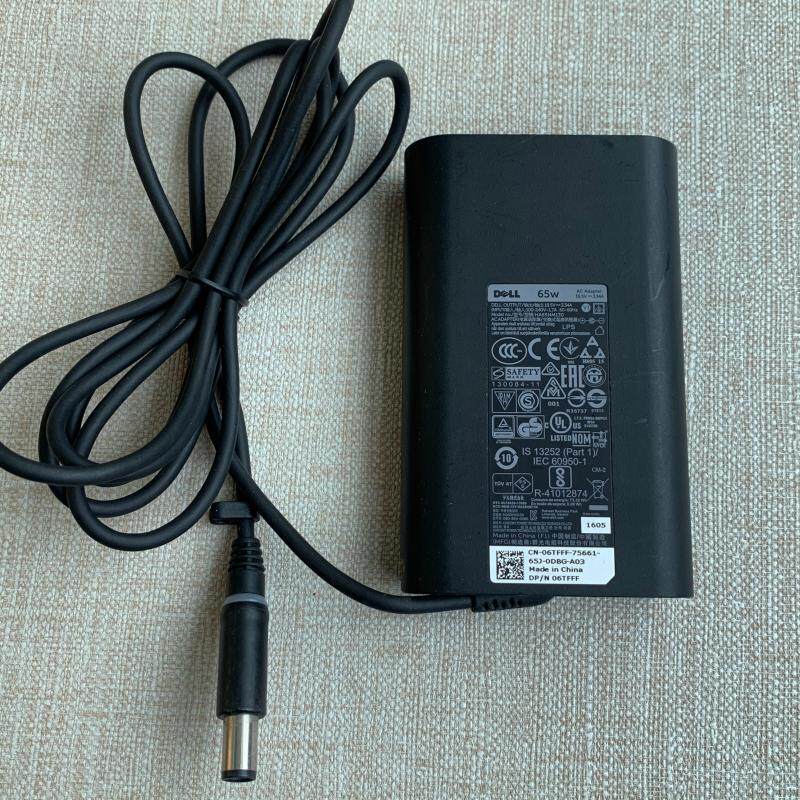 原装戴尔19.5V 3.34A笔记本电脑电源适配器7.4*5.0大口带针65W