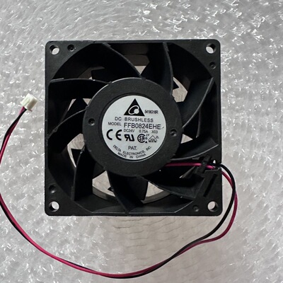 原装 台达 FFB0824EHE 8038 24V 0.75A 变频器风扇 大风量风扇