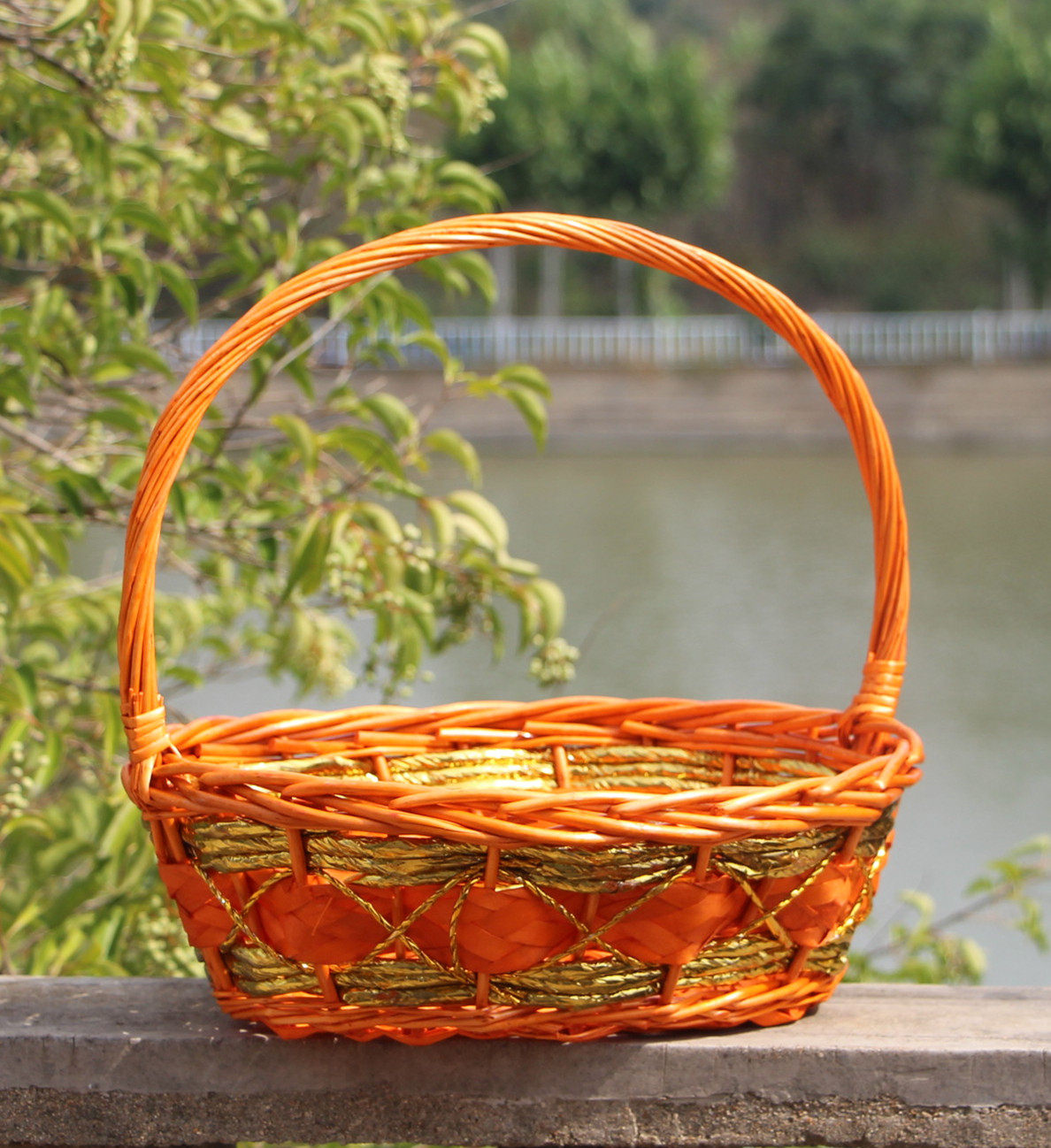 등나무 과일 바구니 선물 바구니 복지 바구니 따기 바구니 손 바구니 꽃 바구니 고리 버들 손 바구니 계란 과일 및 야채 바구니