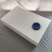 加厚卧式 矮塑料水箱110L食品级车顶行李架水桶耐晒 200斤车底改装