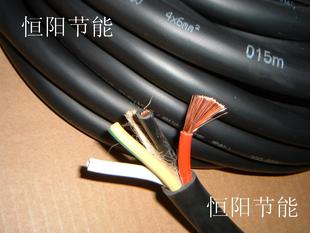 纯铜芯 超软耐油4芯6平方电缆线 主力电源线 电机控制线 耐磨耐压