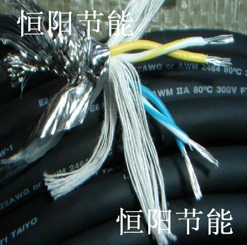 日本太阳4芯0.35平方屏蔽线22AWG