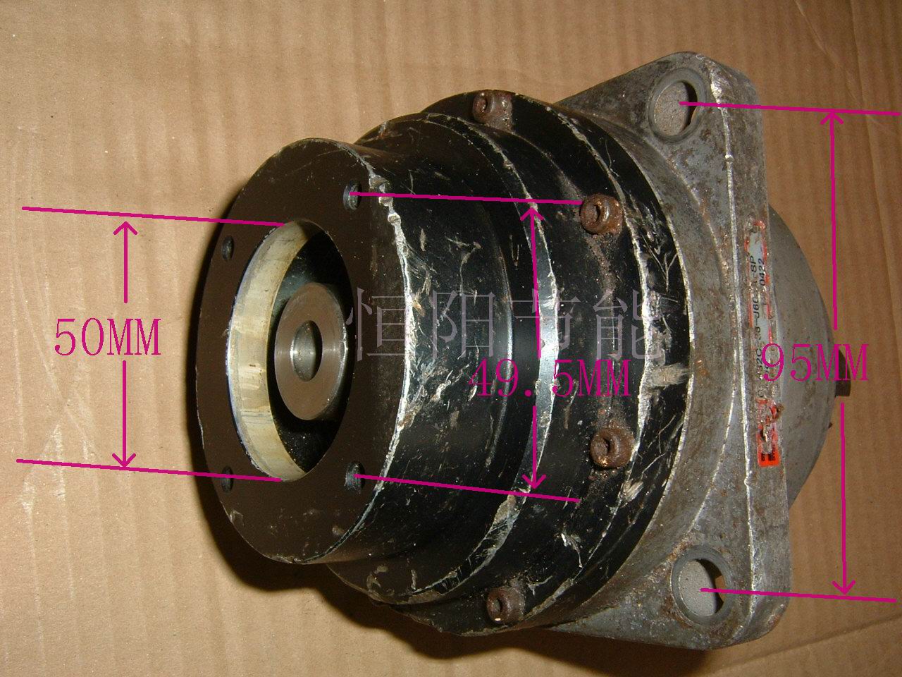 厂拆机日本进口减速机CP-32C-33-602A-SP电机减速器1:33孔12 1促