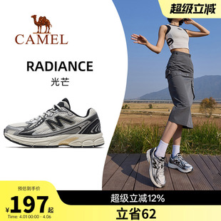 透气减震复古慢跑鞋 骆驼光芒运动鞋 跑步鞋 女士休闲鞋 女鞋 2026新款