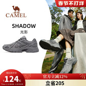 光影 跑步鞋 骆驼户外运动鞋 女秋冬爆款 厚底老爹鞋 百搭休闲鞋 男