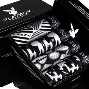 花花公子冰丝男士内裤