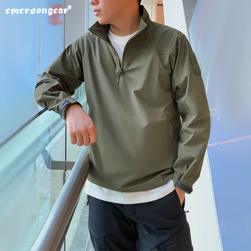 爱默生湾鳄高弹卫衣防泼水