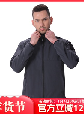 MAGNUM马格南特氟龙防风及防泼水保暖犀鸟软壳夹克秋冬款新款外套