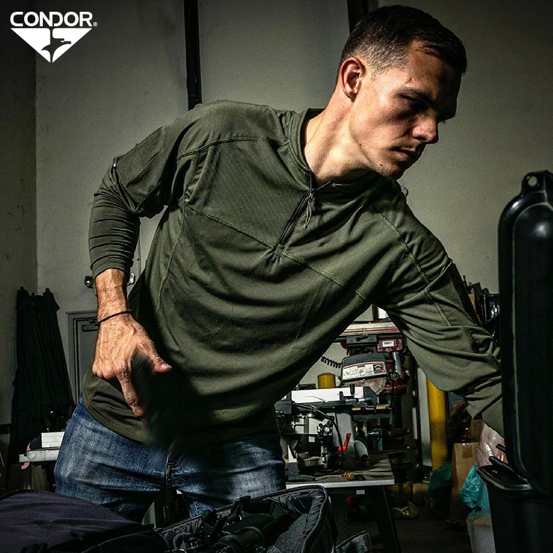 三叉戟长袖训练体恤CONDOR