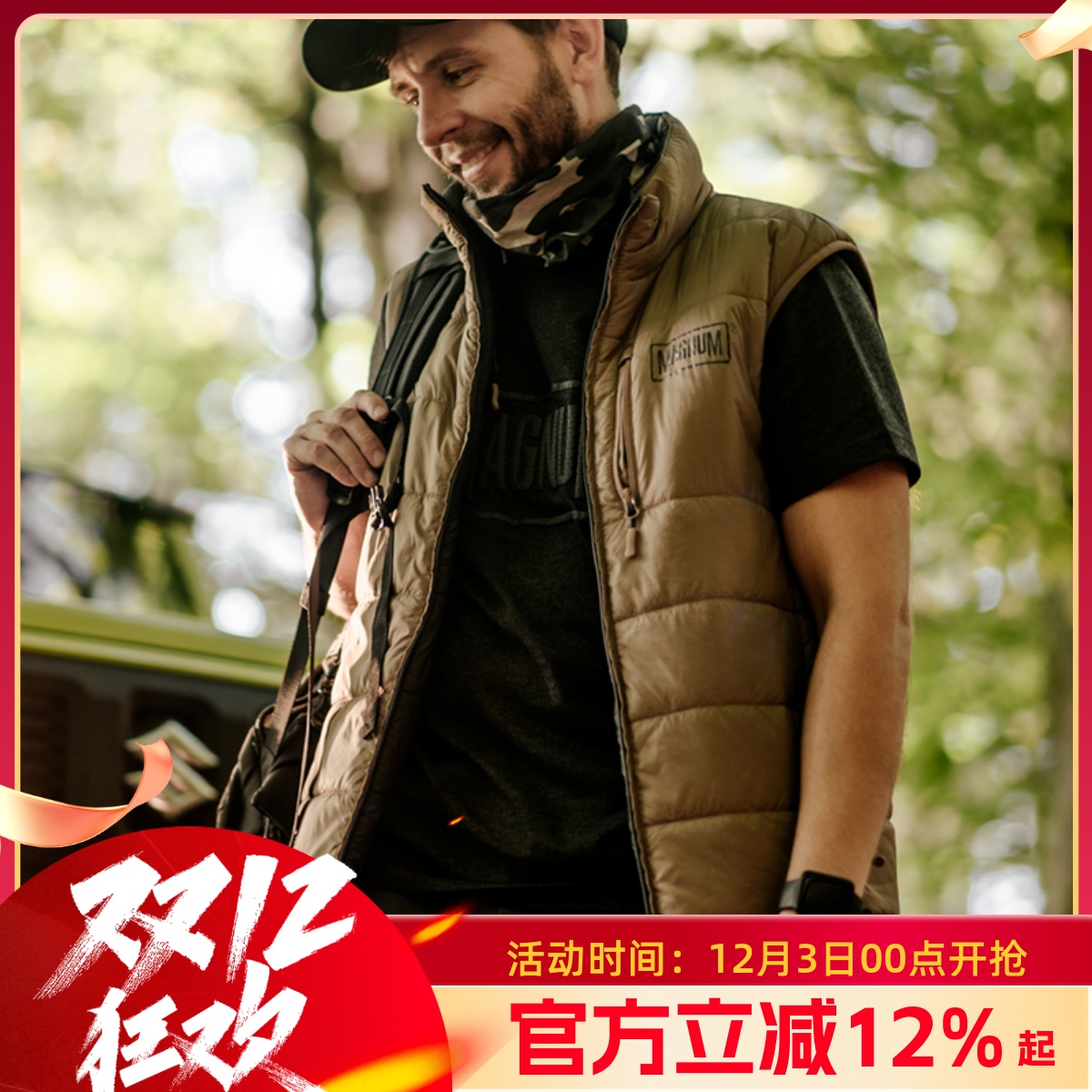 magnum保暖马甲双面可穿