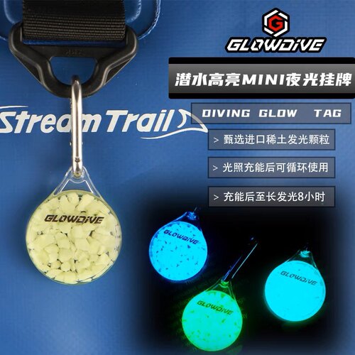 潜水高亮MINI夜光挂牌