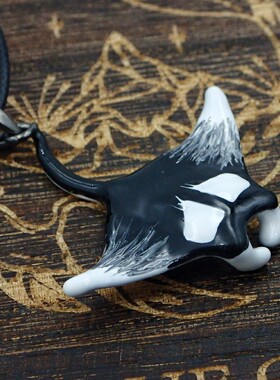 【蝠鲼】戴上福分手绘manta项链