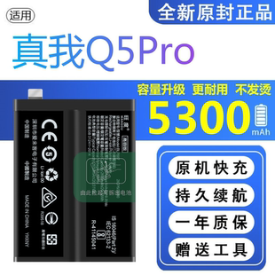 适用真我Q5Pro电池原装Q5Pro正品RMX3372大容量手机BLP887电板