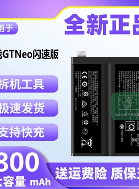 适用于真我GTNeo闪速版电池原装魔改大容量RMX3350手机电板BLP849