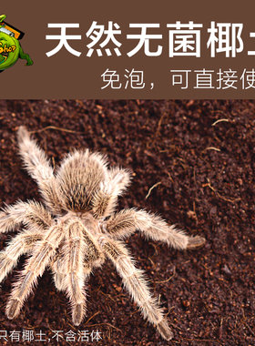 爬虫箱垫材保暖保温保湿爬宠椰砖椰土无菌土乌龟冬眠黄缘蝎子蜘蛛
